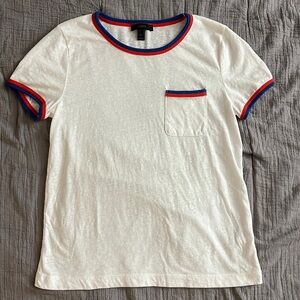 J Crew women’s pocket tee size s